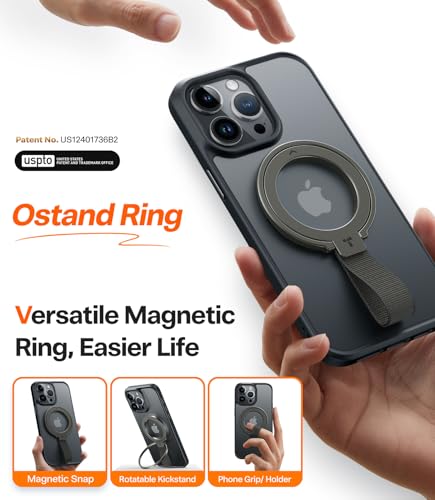 TORRAS Magnetic Case & Magnetic Phone Grip Ring Holder Kickstand - image 2