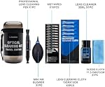 VSGO Kit de nettoyage d'objectifs de caméra professionnel pour Canon, Nikon, Sony, Pentax DSLR Lentilles, comprend le stylo de nettoyage d'objectifs, Air Fluides de soufflage et de nettoyage (DKL-15D)