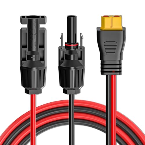 Câble de charge solaire XT60 12AWG cuivre pur haute conductivité