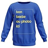 Un sweat-shirt avec votre design est un cadeau universel pour Noël, maman, papa ou toute autre occasion à laquelle vous pouvez penser. C'est même un excellent moyen de s'exprimer et d'envoyer un message ou même de faire une blague. D'autre part, ajoutez un logo d'entreprise et vous pourrez l'utiliser dans un environnement professionnel pour représenter votre entreprise.