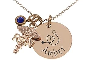Customized RN Necklace: A Tribute to Healthcare Heroes