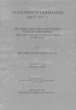 Hardcover Die Urkunden Otto Des II. [Latin] Book