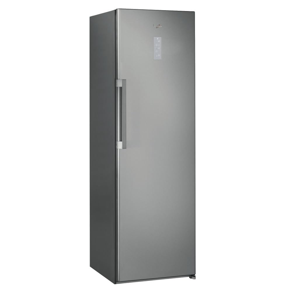 scaffale frigorifero single door whirlpool ventilato in acciaio inossidabile