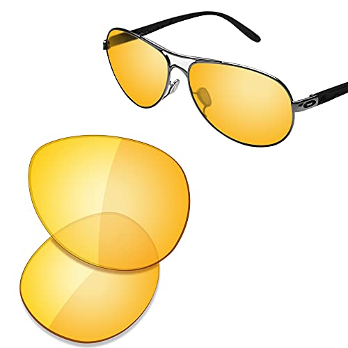 Image of SAUCER Premium Replacement Lenses & Nosepads for Oakley Feedback OO4079 | UV400 Protection, Anti-Scratch, Precise Fit
