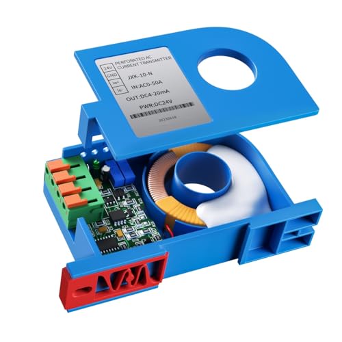 Capteur transducteur et transmetteur de courant continu DC 0-10A vers sortie 0-5V