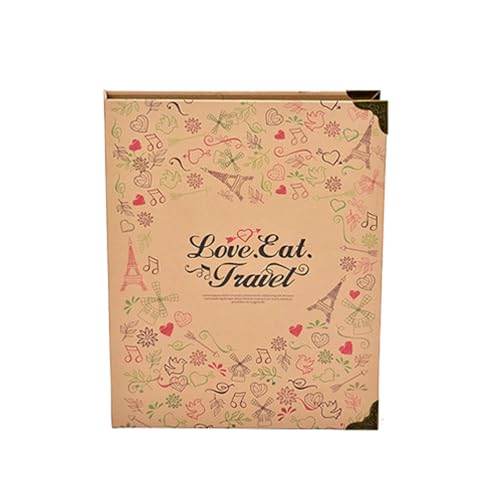 Machtiging Briefmarkenalbum 40 Seiten Vintage Design