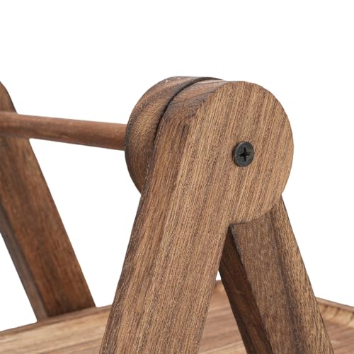 Soporte de madera de 3 niveles para organizar mesas de postres 8
