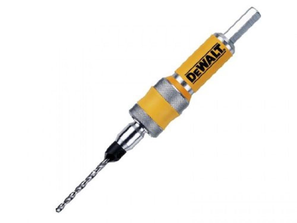 DEWALT Sistema'FLIP & DRIVE' completo Nº 6 con conector, avellanador, broca piloto 3mm y punta de atornillar Pz2