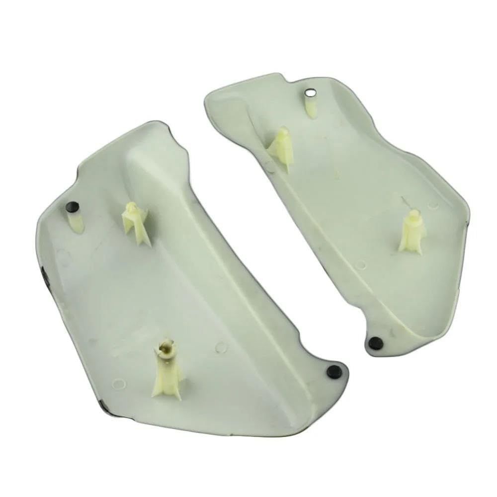 ESPYN Protección Depósito Tanque Moto para Magna para VF750 para VF750C 1994-2004 2 Colores ABS Cubierta Carenado Lateral Plástico Panel Lateral Cubierta Tanque Aceite(Negro)