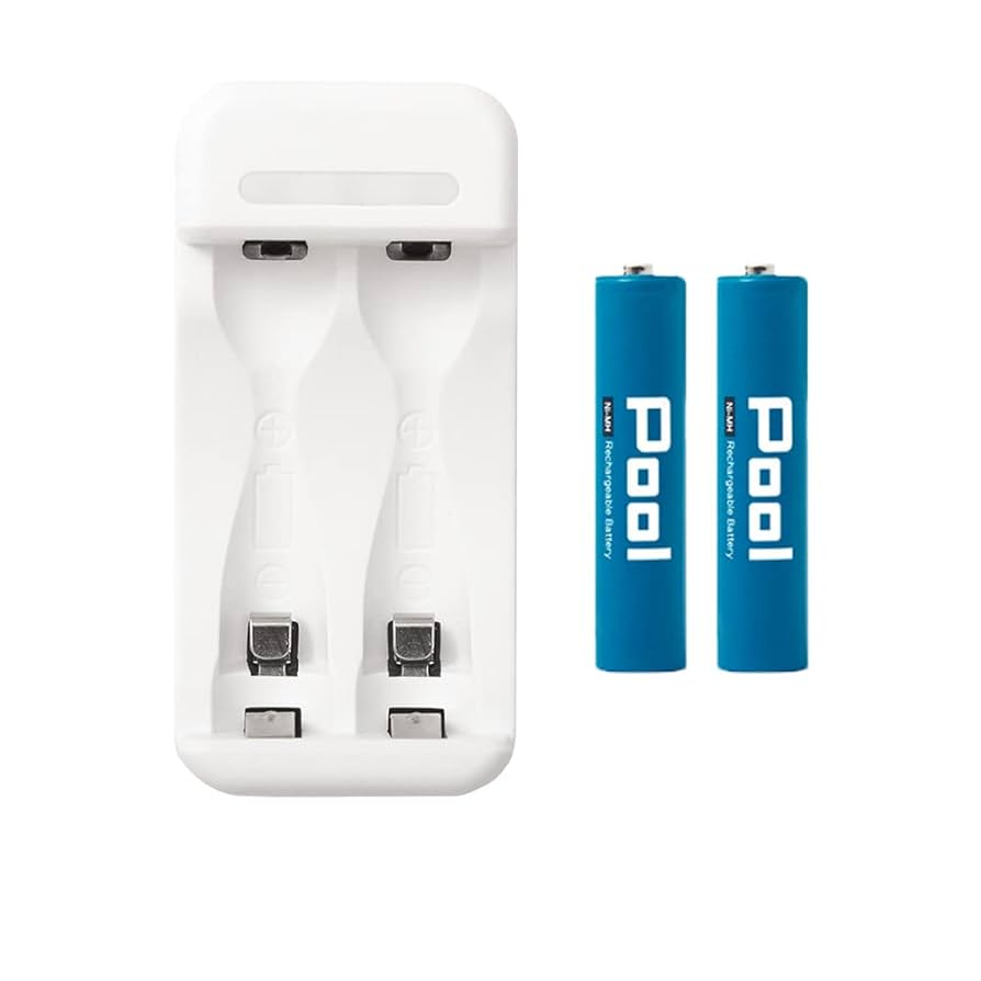 Amazon | 充電池 充電器セット 単4電池 ×2本 と USB充電器 の