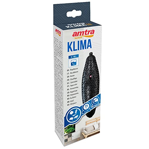 Amtra KLIMA NANO PRESET 15Watt - riscaldatore per acquari, tartarughiere ed acqua terrari
