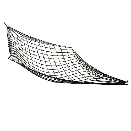 Abaodam Outdoor Nylon Netz Hängematte Leicht mit Seil Belastbar bis 120 Kg Schnelltrocknend Tragbares Schlafnetz für Camping Wandern Garten und Reisen