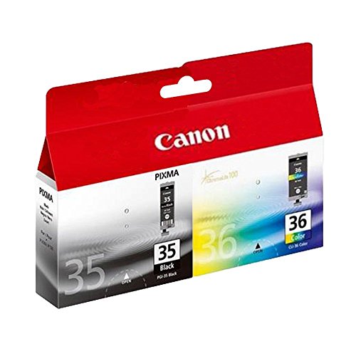 Canon PGI35/CL36 cartouches d'encre d'origine pour éviter les fuites et buses bouchées
