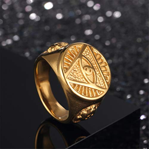 OAKKY Uomo 316l Acciaio Inossidabile Triangle