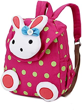 Xinyanmy Cute Rabbit Kids Backpack Baby Girls Book Bag Little School Bag Kindergarten Best Gift for 1-3 Years Old