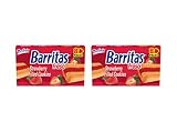Marinela Barritas Fresa Strawberry Soft Filled Cookie Bar 2 Pack (16 Count)