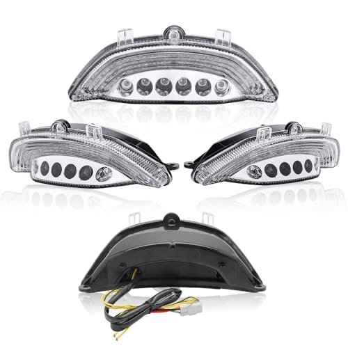 Luz parada trasera de alta resistencia e intermitentes integrados para VMX1700 Vmax 3