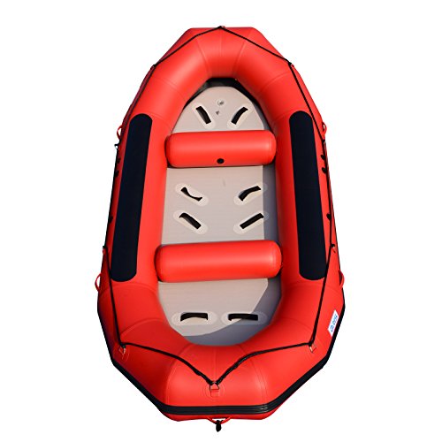 Image of BRIS 1.2mm 13ft Inflatable White Water River Raft Inflatable Boat FloatingTubes