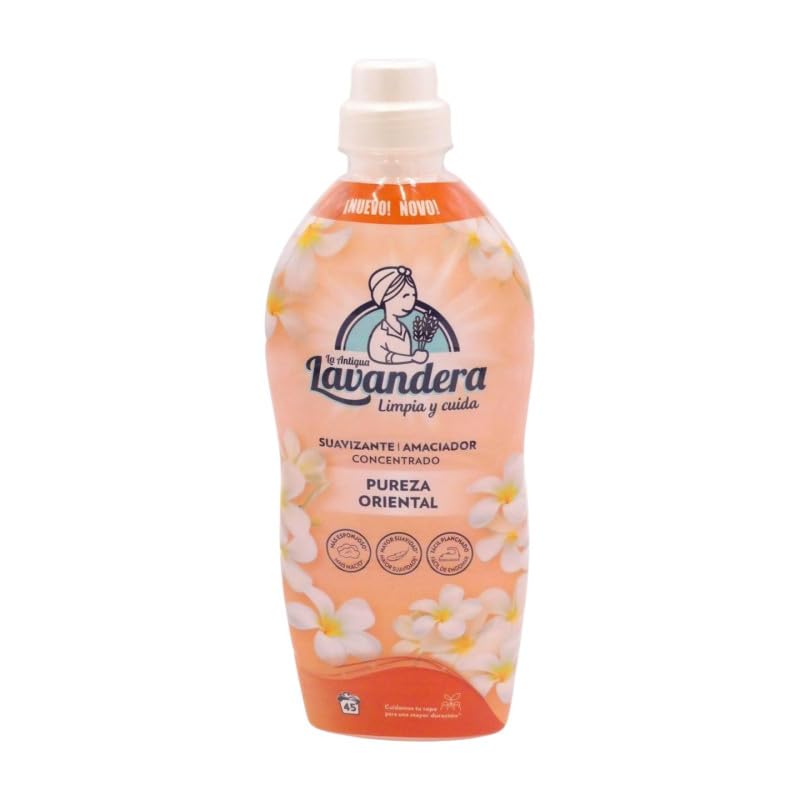 Suavizante La Antigua Lavandera - Pureza Oriental 6 Unidades de 1L (Pureza Oriental)