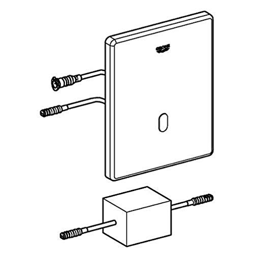 Preisvergleich Produktbild GROHE Abdeckplatte (langlebige Oberfläche, für Infrarot-Elektronik), chrom, 42452000