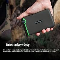 Transcend 2TB StoreJet 25M3 Rugged Portable HDD, One-Touch-Backup – Ansicht 4