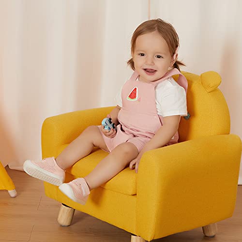 Bmcitybm W21SS011-PINK-120-N2 Baby Boy Girl Shoes Breathable Mesh Walking Shoes Lightweight Non-Slip Sneakers Infant First Walkers 6 9 12 18 24 Month Pink Size 6-12 Months Infant thumb #3