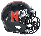 Ameer Abdullah Signed Nebraska Cornhuskers Speed Mini Helmet Coa - Autographed College Mini Helmets