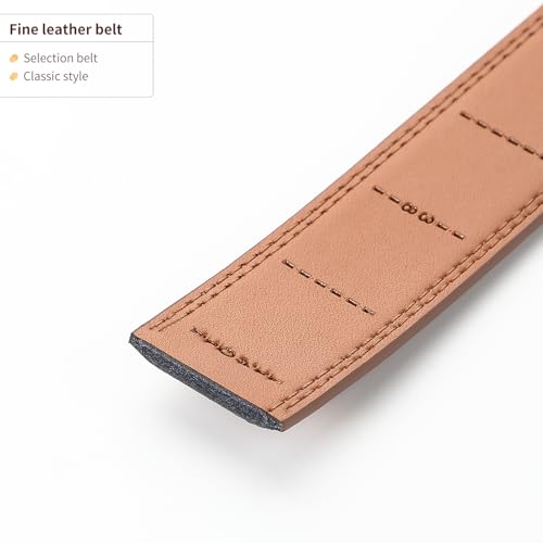 Leather Belt Strap Replacement for Men Adjustable Length Stylish and Long-Lasting Belt Strap for Daily Use3