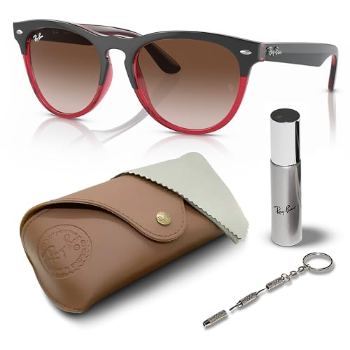 Image of Ray-Ban RB4471 IRIS Phantos Shaped Sunglasses for Men & Women with Official RAYBAN Eyewear Kit
