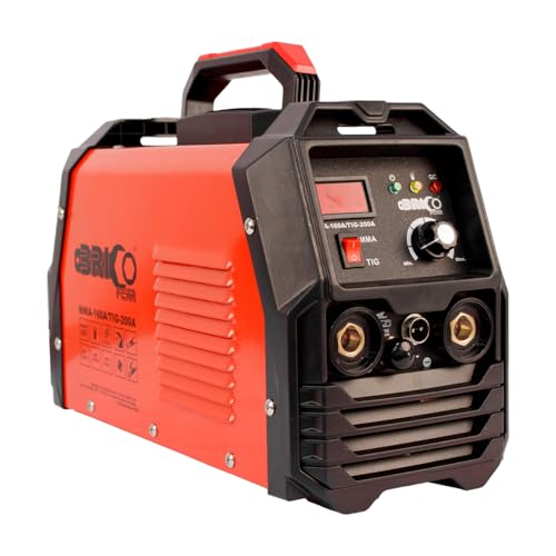 Bricoferr Saldatore Mma-160/Tig-200-140A Mma 200A Tig, 220V, Elettrodi 1,0-4,0 Mm