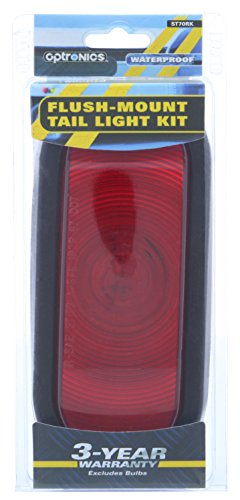Optronics St70Rk 6" Oval Stop/Turn/Tail Light, Red #TOP5