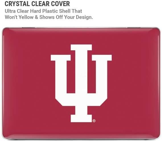 Skinit Case + Skin Compatible with MacBook Pro 13in M1 (2021) - Officially Licensed IU Logo Design