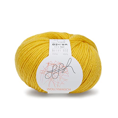 ggh Wollywasch - 220 - giallo zafferano - Lana...