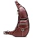 Produktbild Haixng Herren Leder Umhängetaschen, Herren Hosenträger, Umhängetaschen, Schultertaschen, Wandern Taschen, Business-Travel-Taschen
