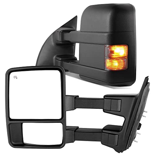 YITAMOTOR Towing Mirrors Compatible with...