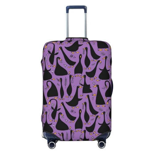 Travel Luggage Cover Protector - Funny Goose Anti-Scratch Suitcase Covers Fits 18-32 Inch Luggage