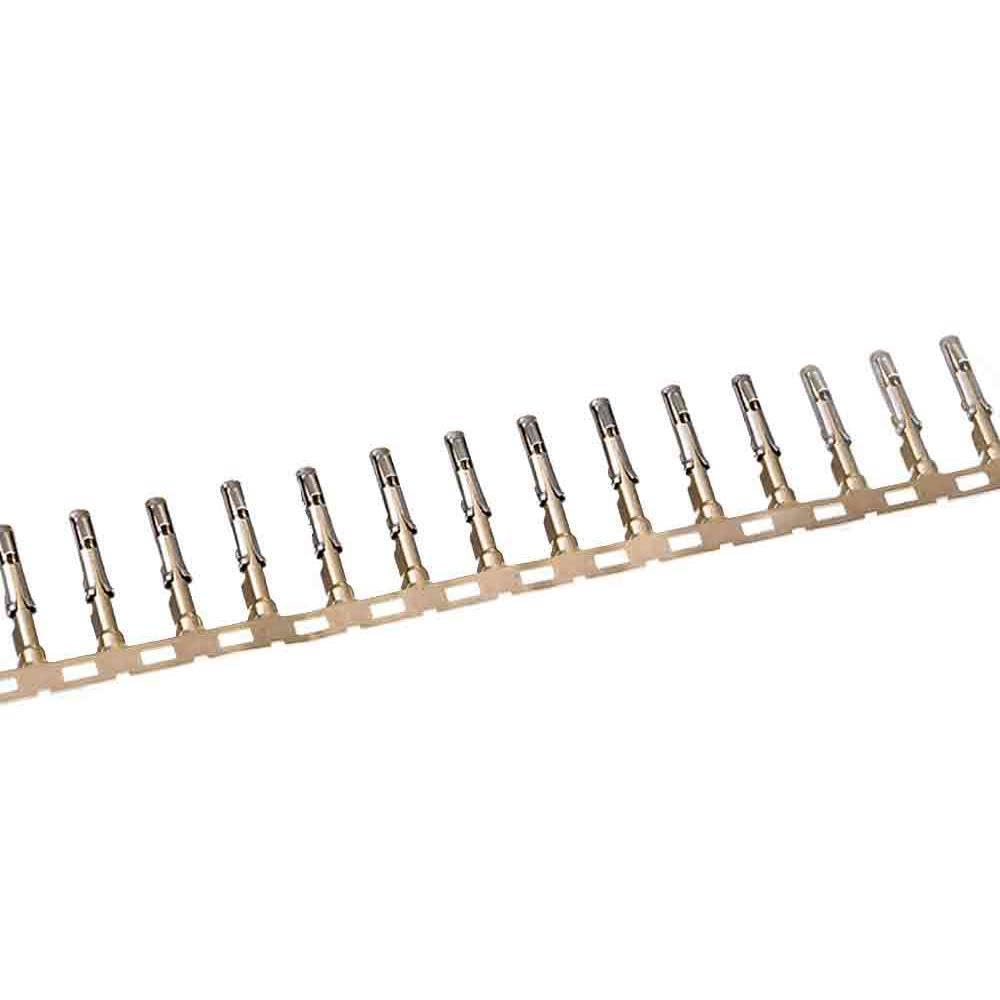 3Pin New Energy Vehicle Connector Crimping Terminal Metal Tail Cover Straight Male Plug with 3 Female Terminals