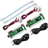 SJ@JX Arcade Game Controller USB Encoder Zero Delay 2 Player to Joystick Button for PC MAME Raspberry Pi Retro