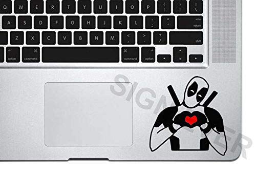 See full amazon price history chart for SIGN EVER Deadpool Love Logo Laptop Trackpad Stickers 15.6 14 13 Inches and All Models Laptop Stickers L x H 6.00 cm x 7.40 cm Pack of 2 SIGN EVER Deadpool Love Logo Laptop Trackpad Stickers 15.6 14 13 Inches and All Models Laptop Stickers L x H 6.00 cm x 7.40 cm Pack of 2 (B084GR9RMZ) Amazon Price History, Amazon Price Tracker