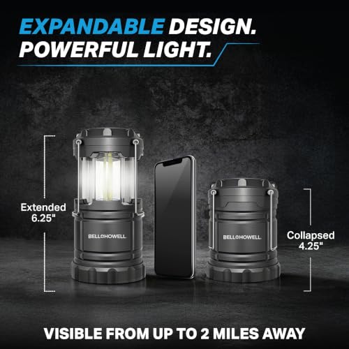 TACLIGHT Multipurpose Camping Lanterns, 4 Pack, Battery Powered - Image 3