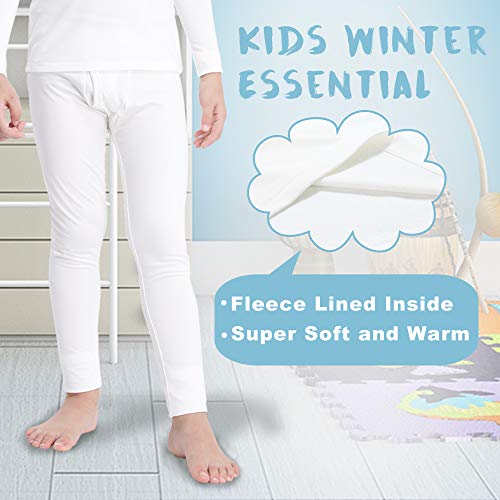 MANCYFIT Thermal Pants for Boys Fleece Lined Leggings Long Underwear Base Layer4