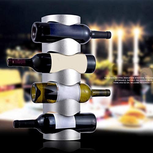 Soporte para Botellas de Vino de Pared Acero Inoxidable miniatura 6