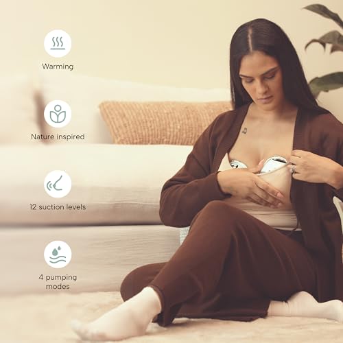 Extractora de leche wearable eléctrica Zomee W1 miniatura 2