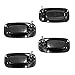Door Handle Textured Black Front & Rear Kit Set of 4 for Chevy GMC Pickup SUV