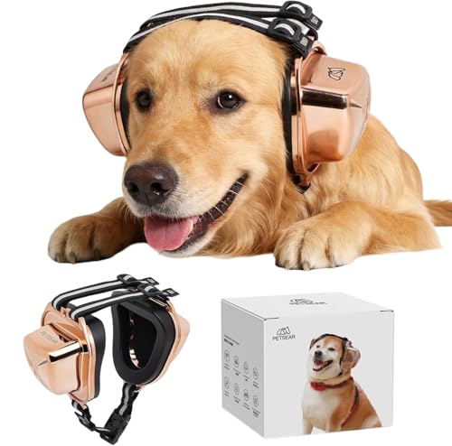 Cache-oreilles pour chien PetsEar casque anti-bruit et anxiété