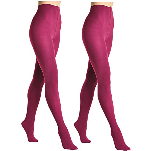 Image of Angelina Women's Brushed Fleece Interior Thermal Fashion Tights