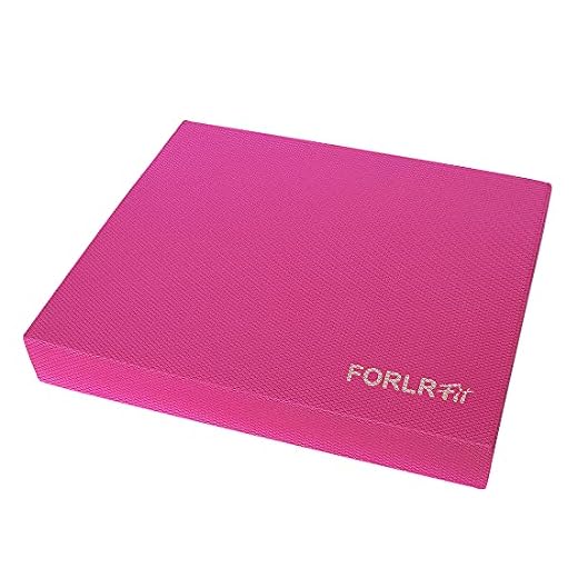 FORLRFIT Balance Pad for Physical Therapy,Non-Slip Foam Balance Cushion for Yoga,Fitness Training, Core Balance,Strength & Stability- Standing Mat,Knee Pad &Foam mat
