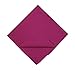 Solid Burgundy Red Bandana