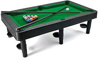 SRENTA 19" X 11" Champion Pool Table Set with Mini Pool Balls Cue