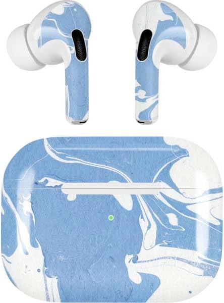 Skinit Decal Audio Skin Compatible with Apple AirPods Pro - Ocean Blue Marble Design